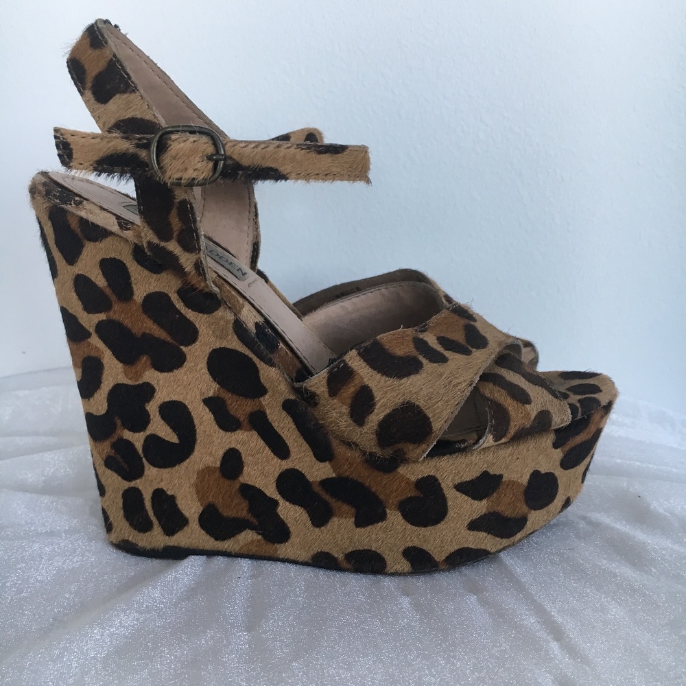 Steve Madden Cheetah Print Platforms - image 1